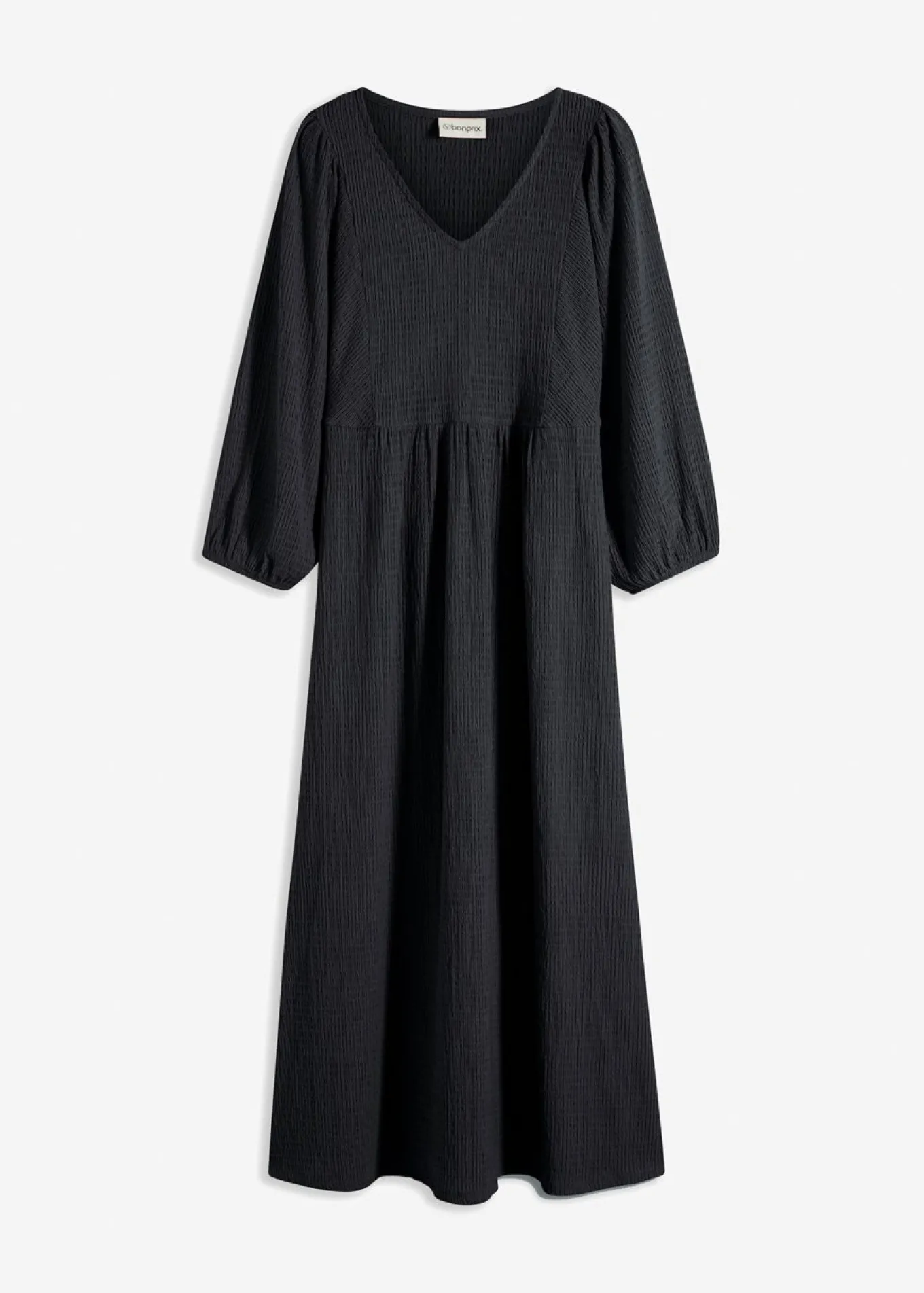 Vestido midi de punto estructurado