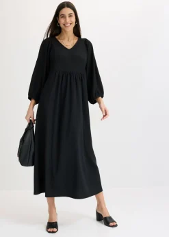 Vestido midi de punto estructurado