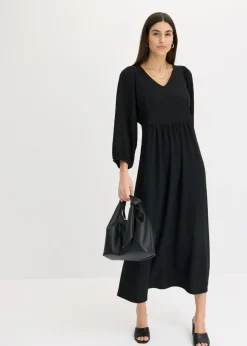 Vestido midi de punto estructurado