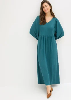 Vestido midi de punto estructurado