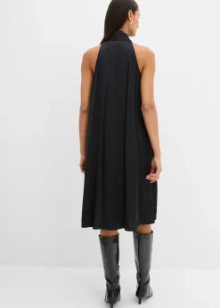 Vestido midi de satén de mezcla de viscosa
