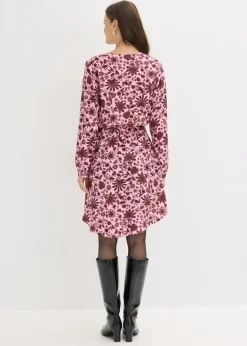 Vestido midi de viscosa fluida