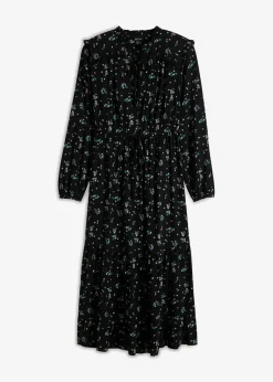 Vestido midi de viscosa pura