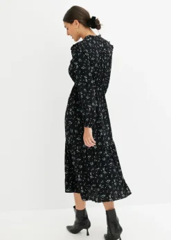 Vestido midi de viscosa pura