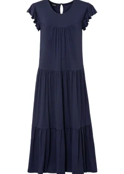 Vestido midi de viscosa sostenible