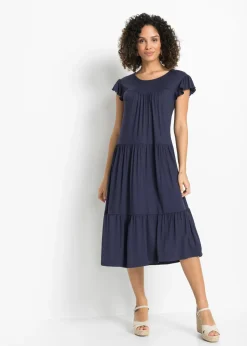Vestido midi de viscosa sostenible