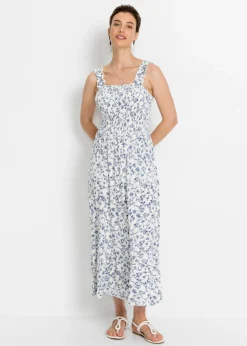 Vestido midi de viscosa sostenible