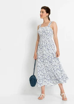 Vestido midi de viscosa sostenible