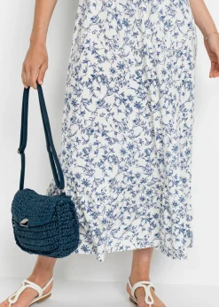 Vestido midi de viscosa sostenible
