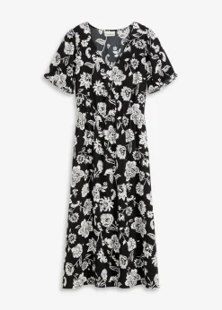 Vestido midi estampado