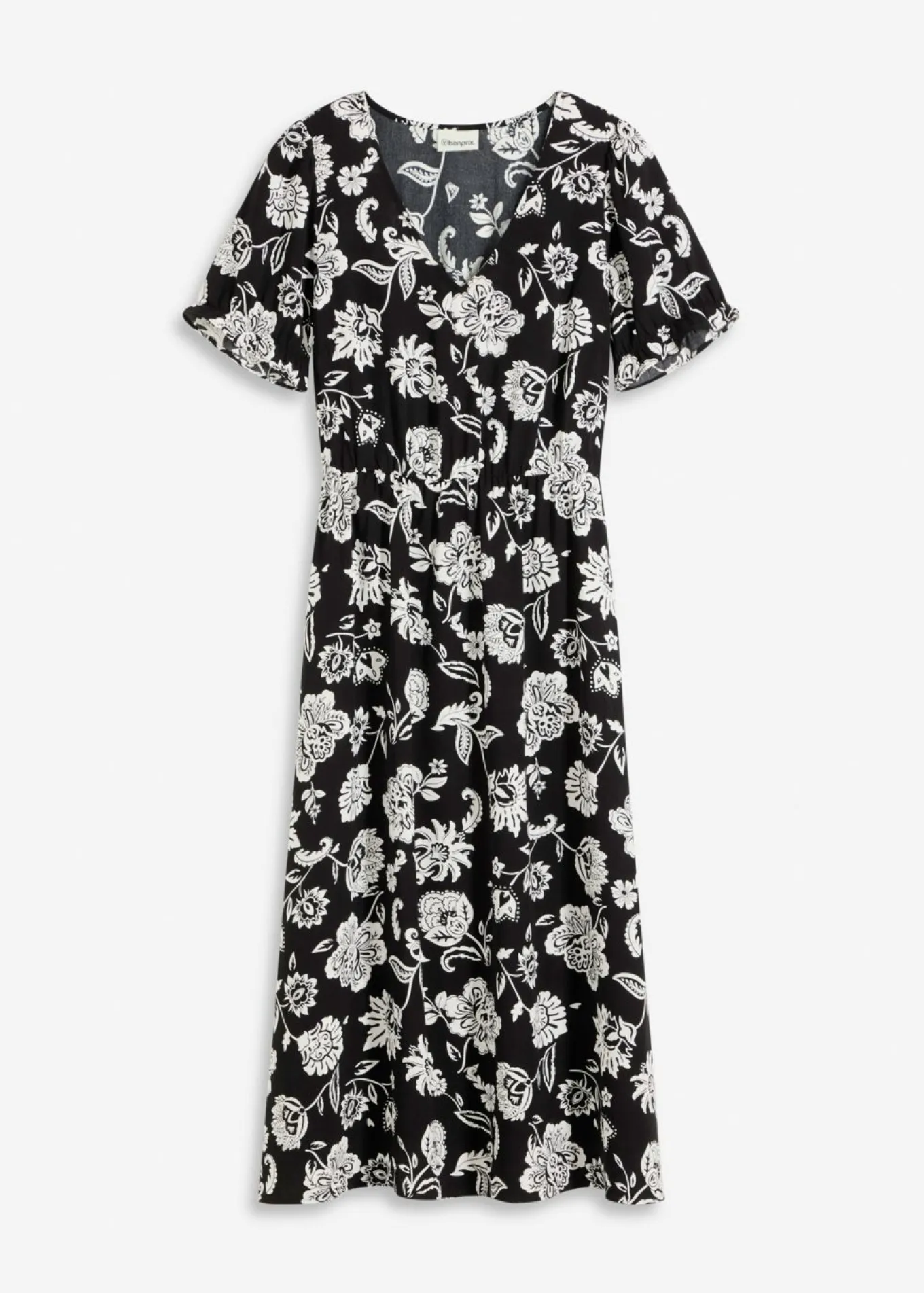 Vestido midi estampado