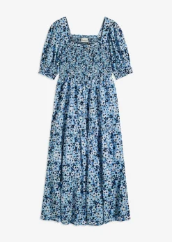 Vestido midi estampado