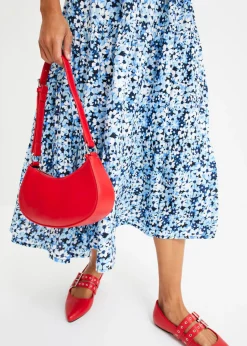 Vestido midi estampado