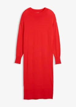 Vestido midi holgado de mezcla de viscosa
