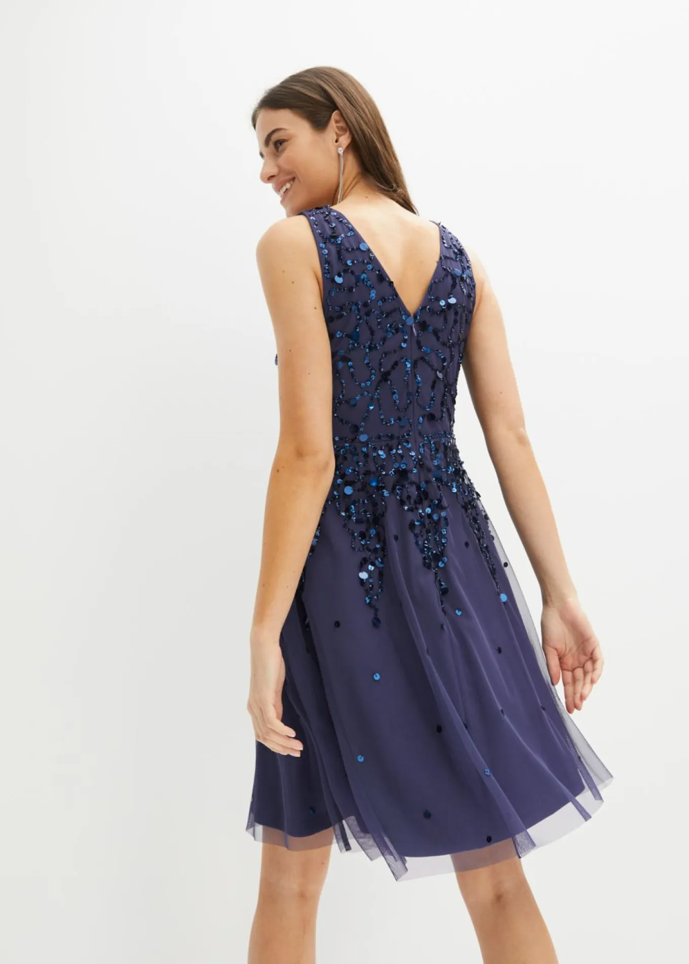Vestido mini de lentejuelas