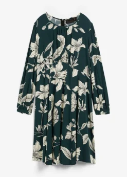 Vestido oscilante de viscosa