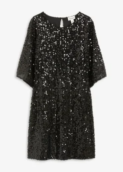 Vestido oversize de lentejuelas