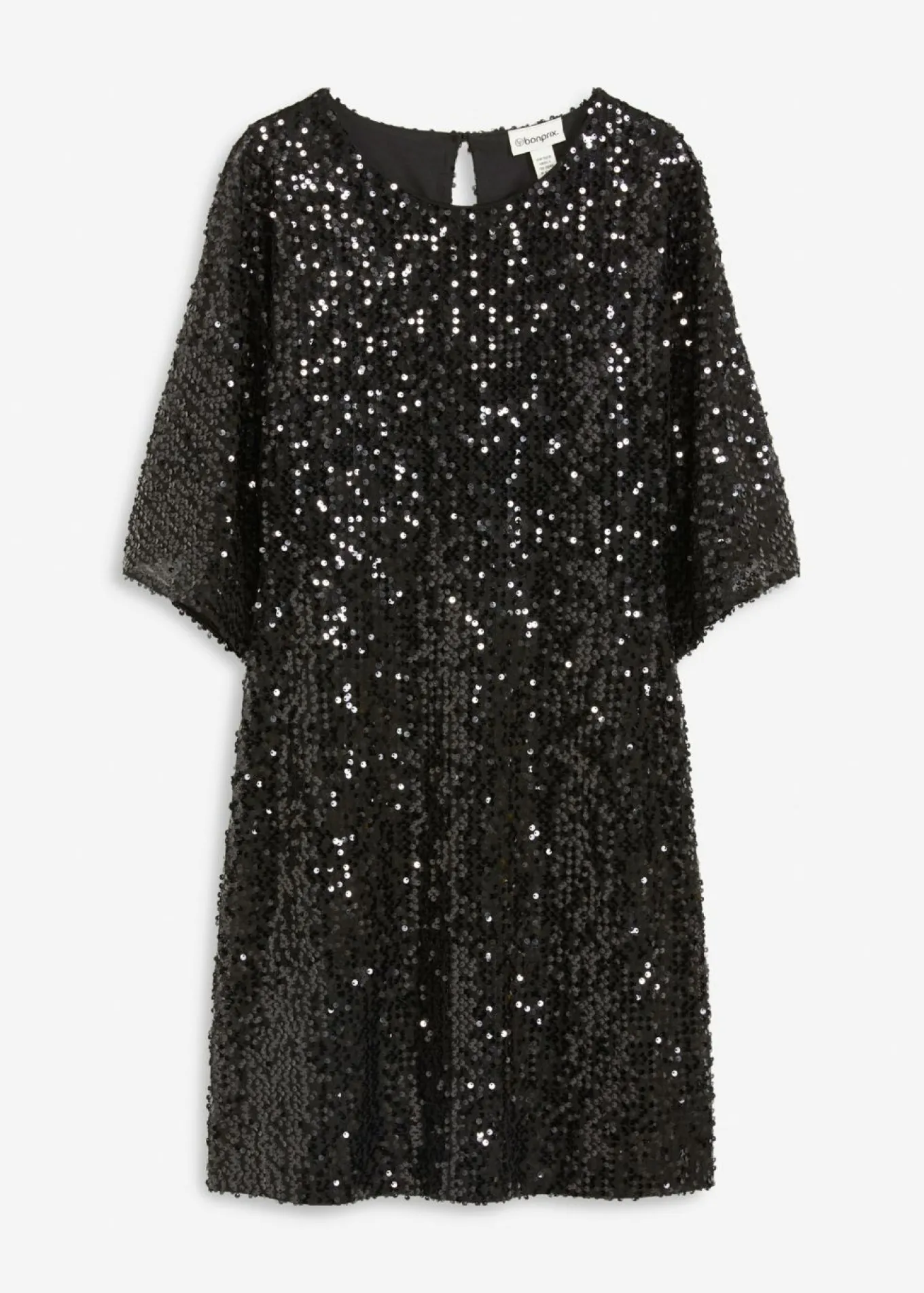 Vestido oversize de lentejuelas