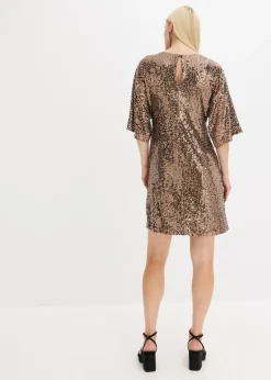Vestido oversize de lentejuelas