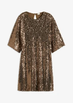 Vestido oversize de lentejuelas