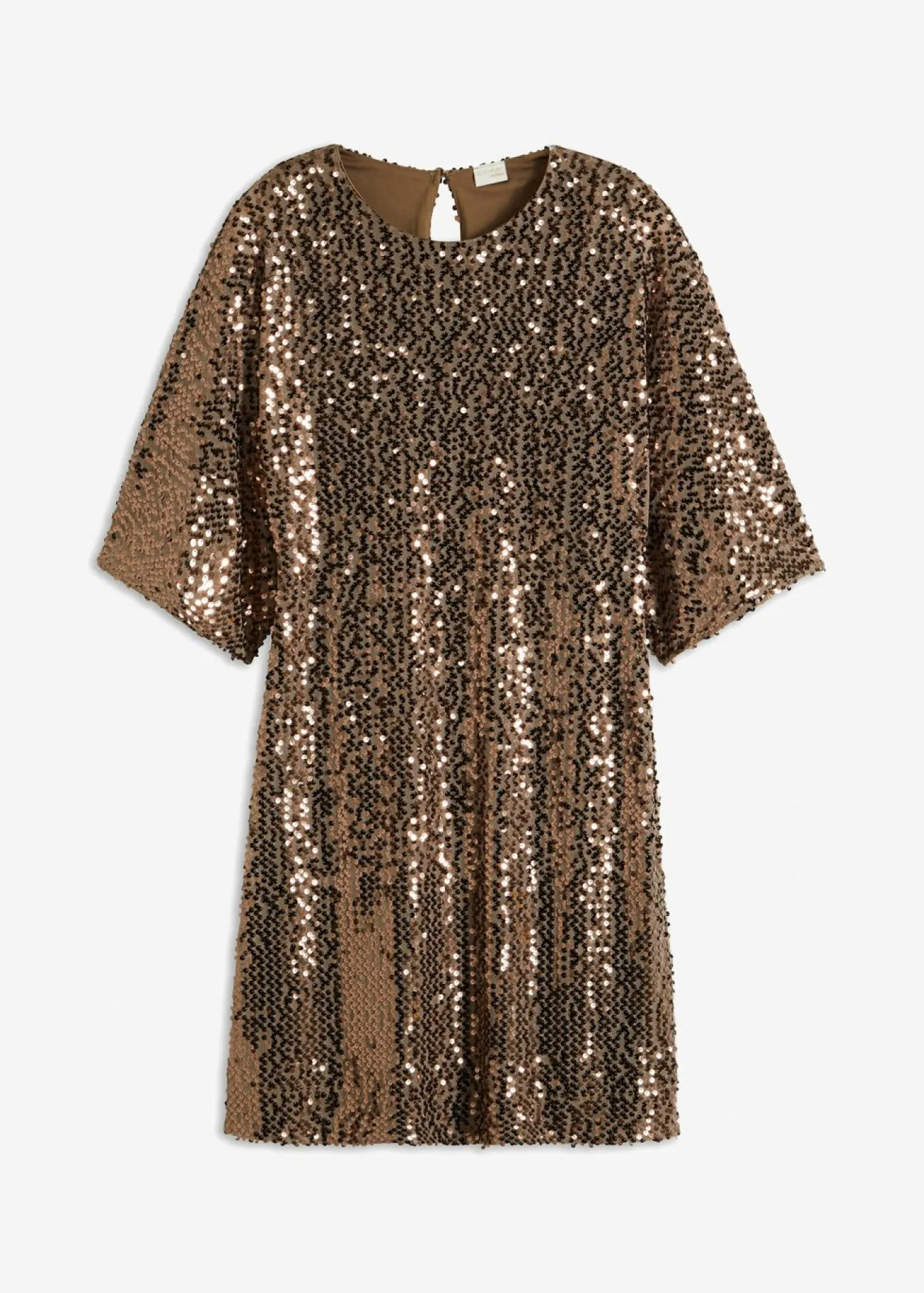 Vestido oversize de lentejuelas