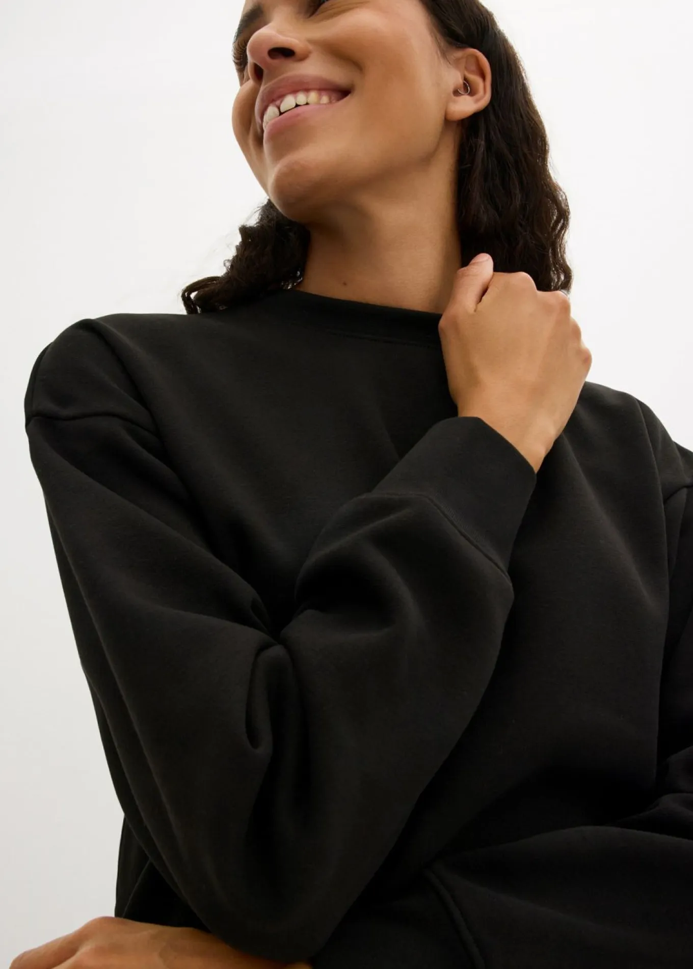Vestido oversize tipo sudadera