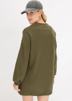 Vestido oversize tipo sudadera
