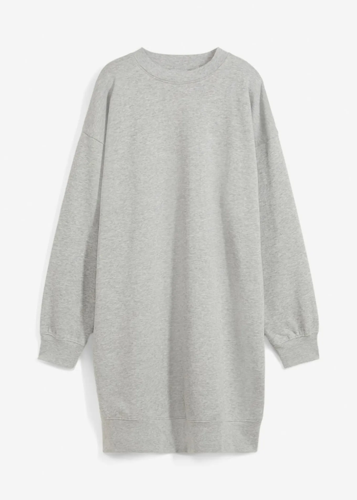 Vestido oversize tipo sudadera