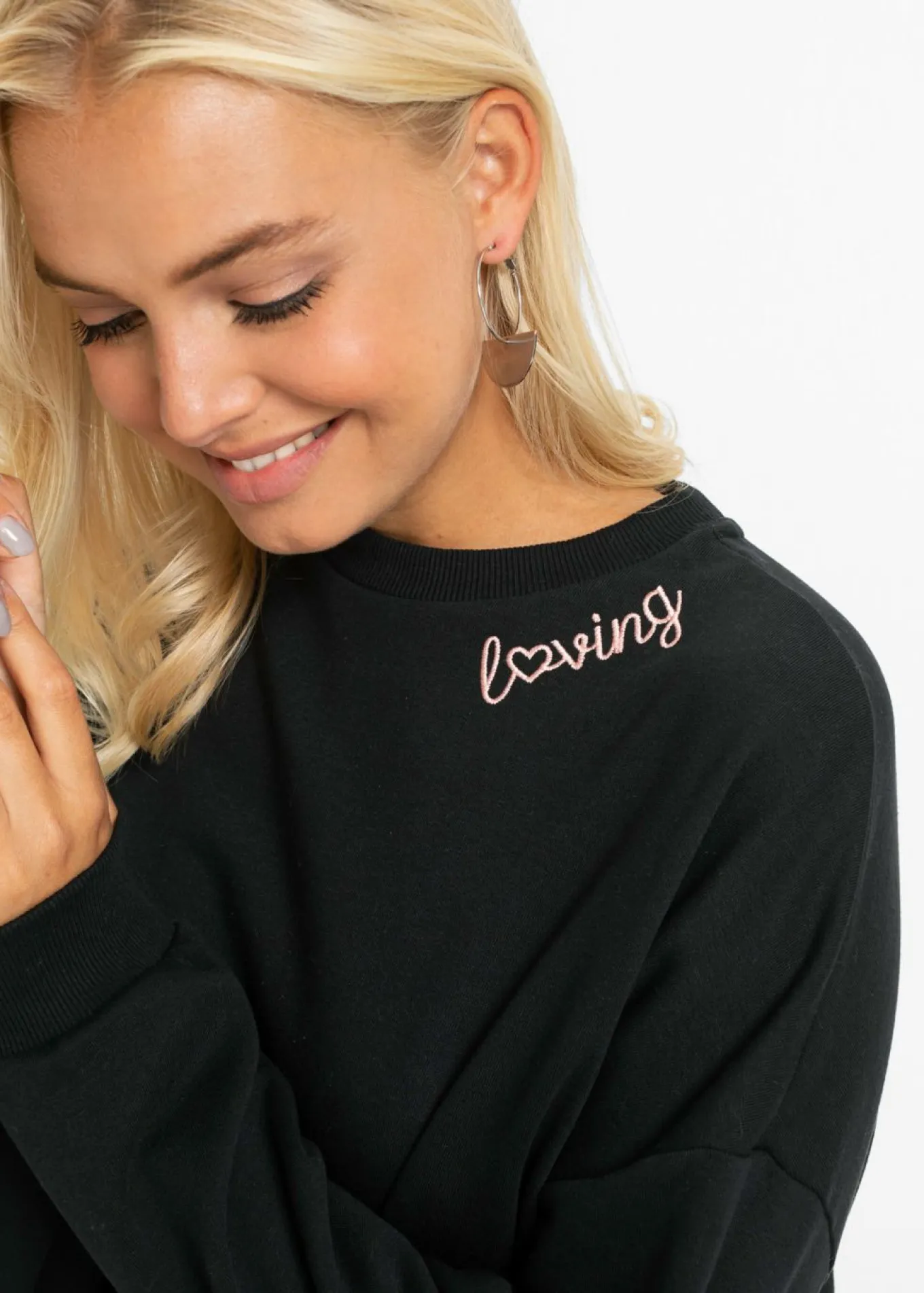 Vestido oversize tipo sudadera