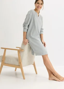 Vestido para casa de punto elástico suave