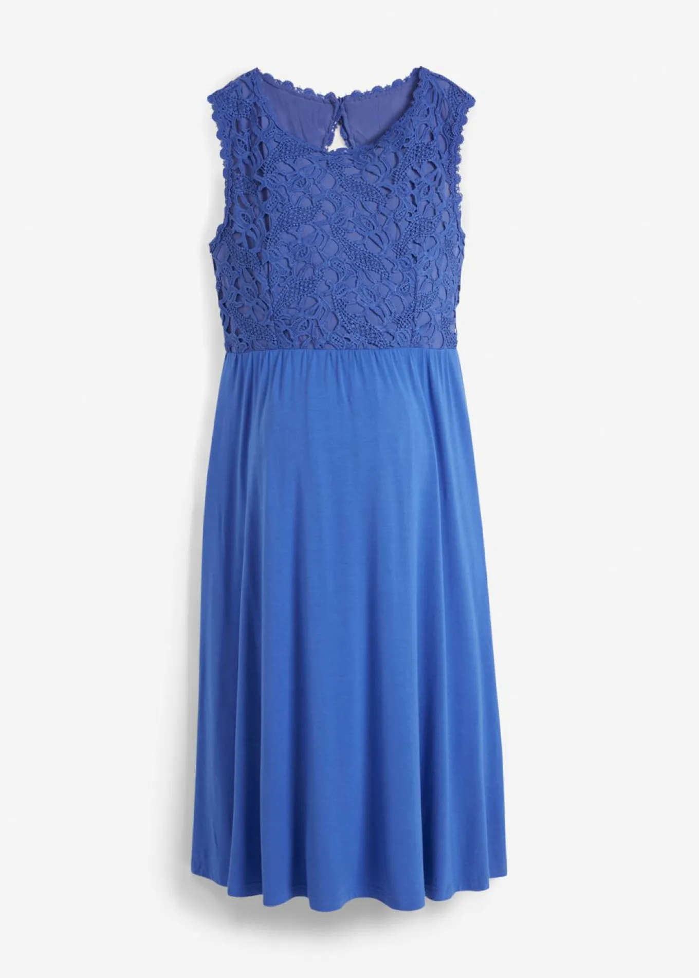 Vestido premamá con encaje de punto