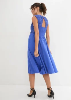 Vestido premamá con encaje de punto