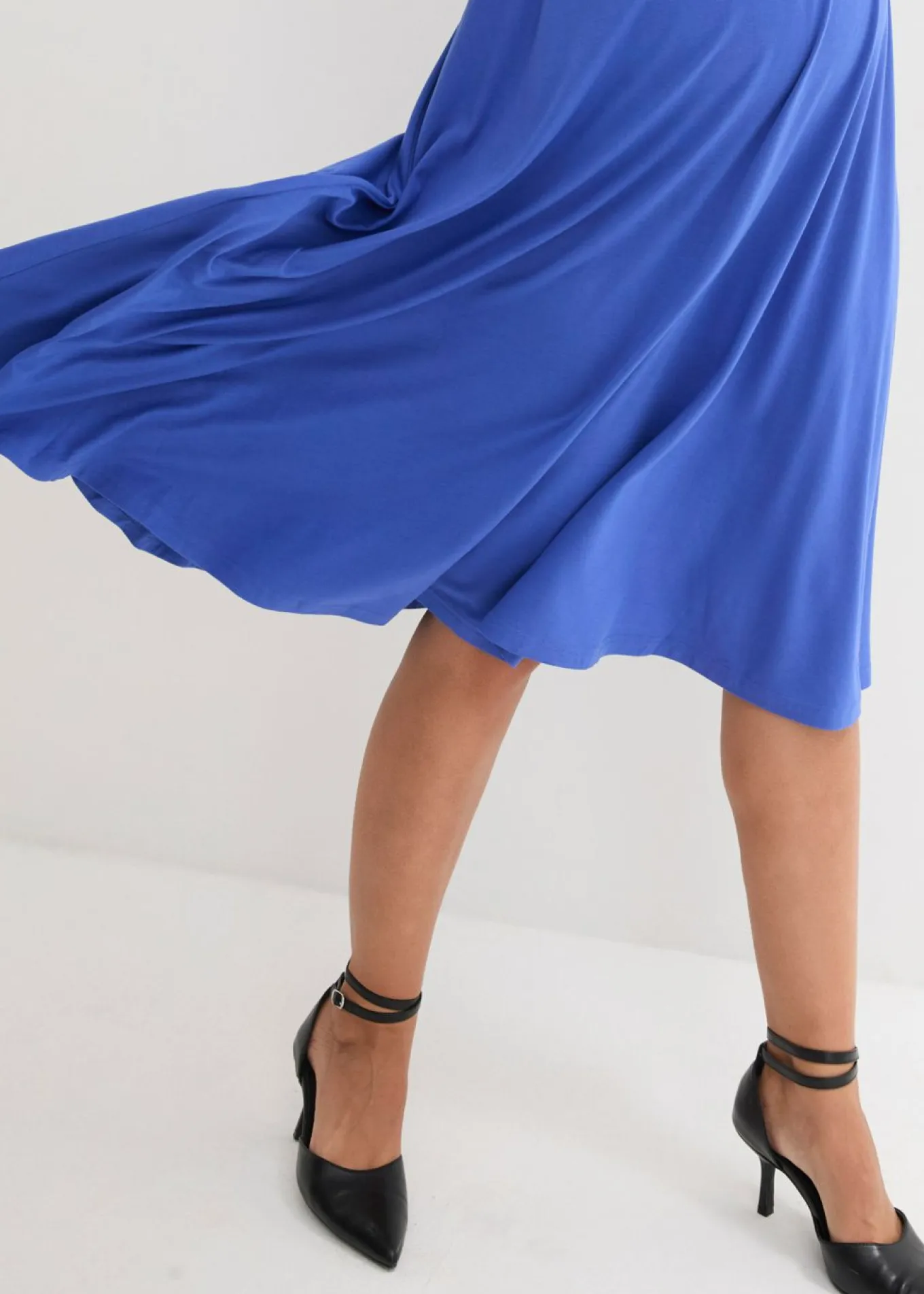 Vestido premamá con encaje de punto