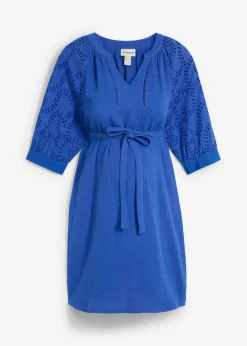 Vestido premamá de muselina de algodón puro