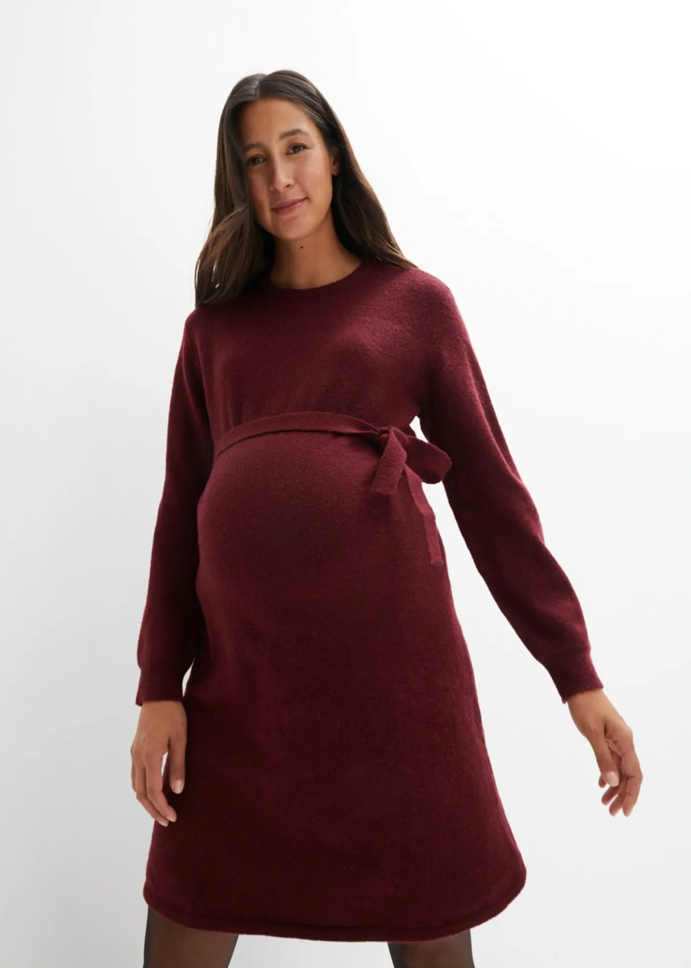 Vestido premamá de punto