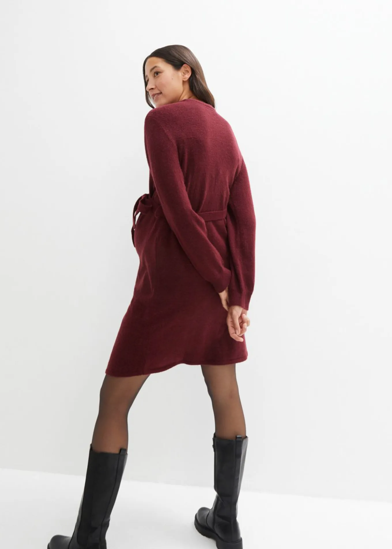 Vestido premamá de punto
