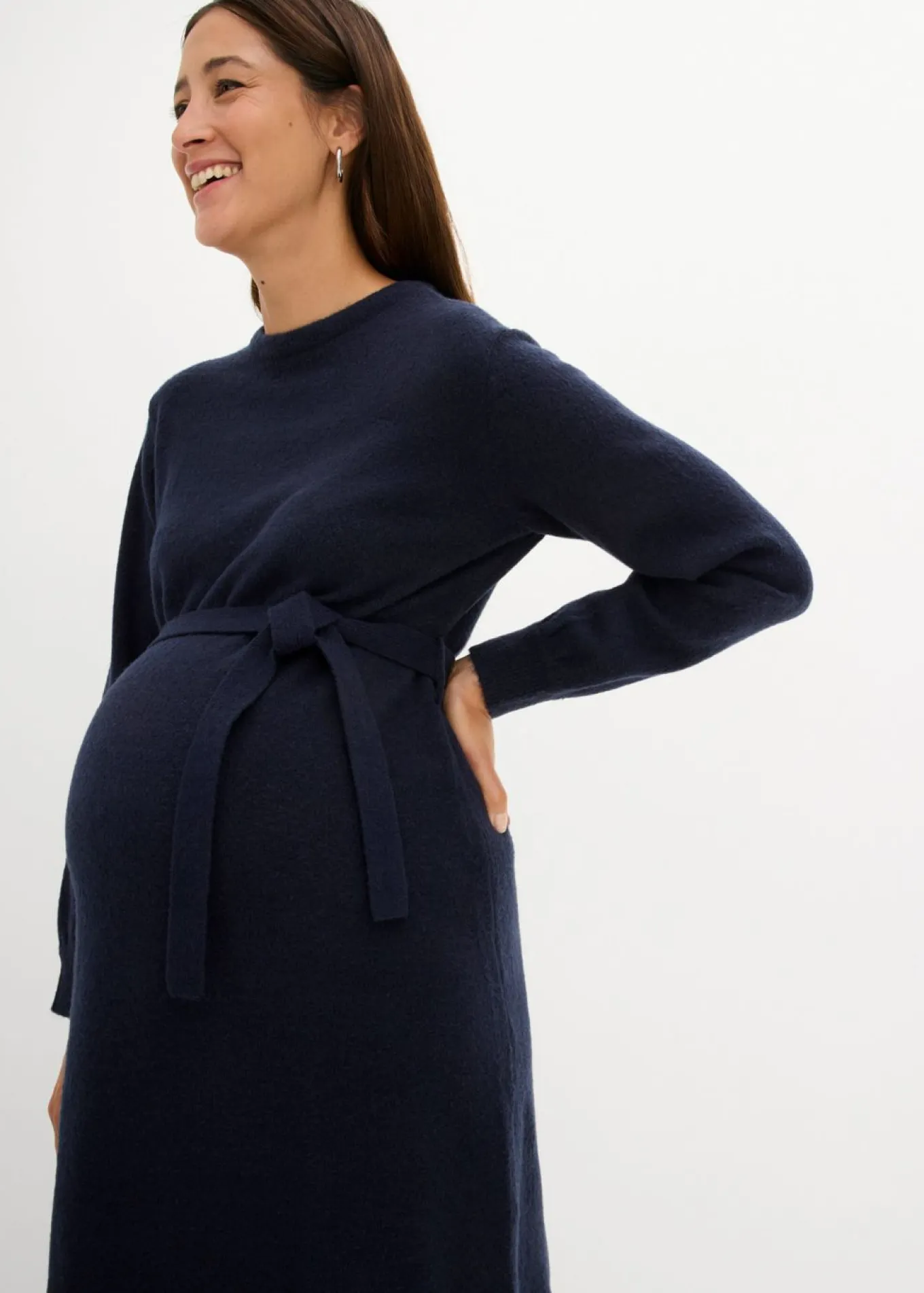Vestido premamá de punto