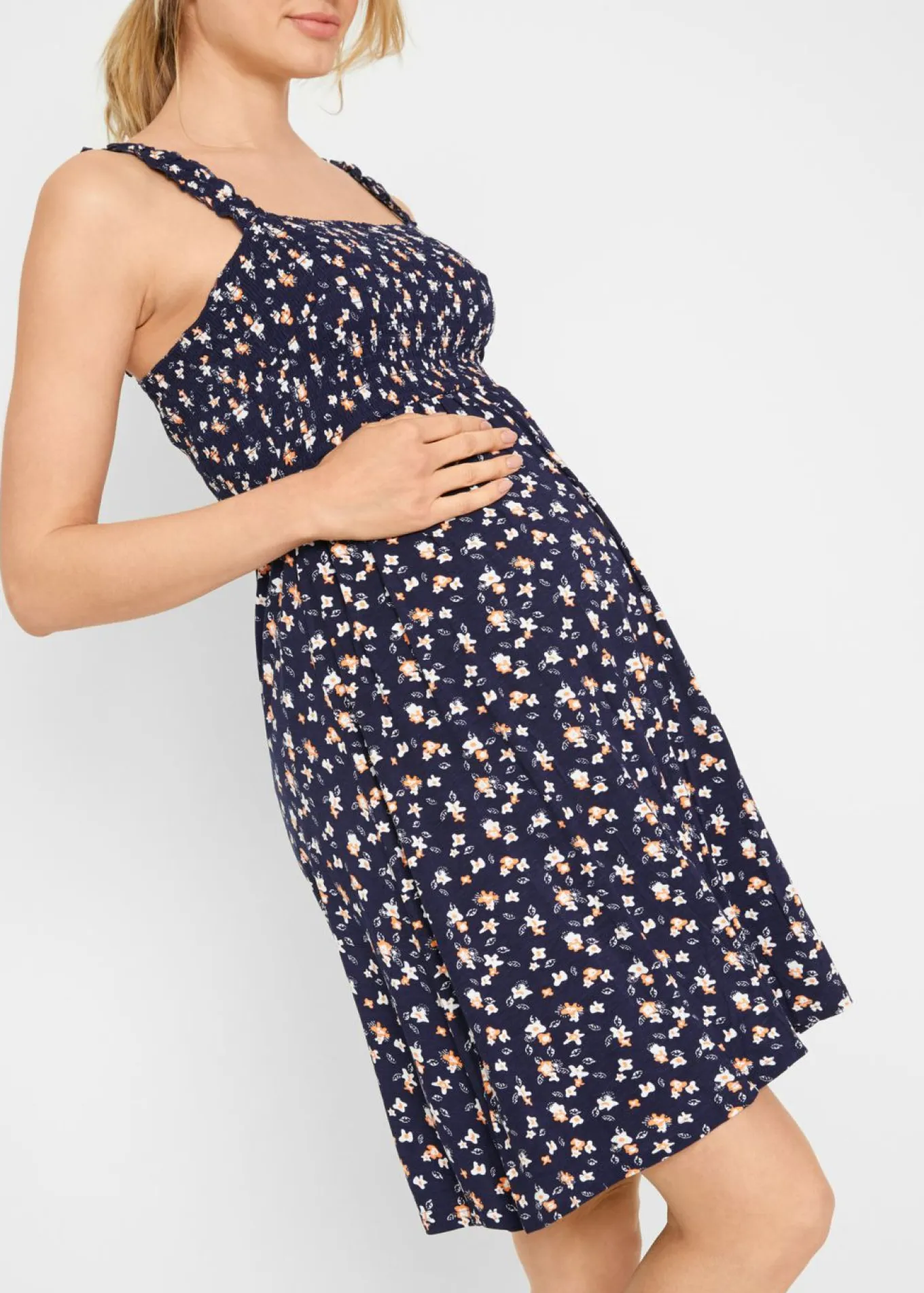 Vestido premamá de punto con viscosa sostenible