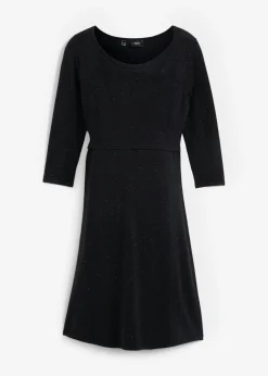 Vestido premamá y de lactancia 2 en 1 con hilo brillante
