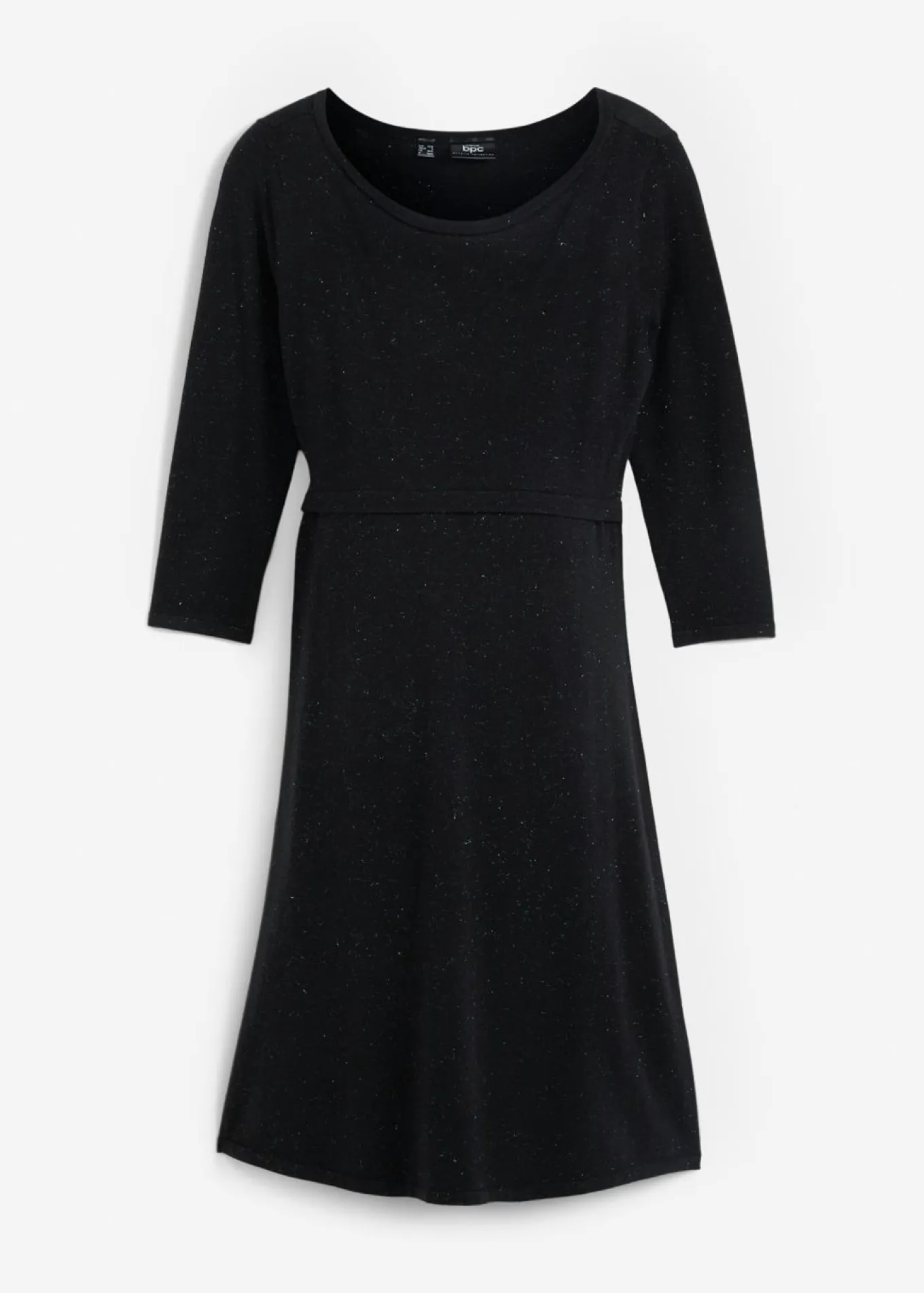 Vestido premamá y de lactancia 2 en 1 con hilo brillante