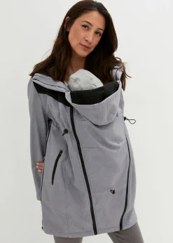 Vestido premamá y de porteo 3 en 1 de softshell