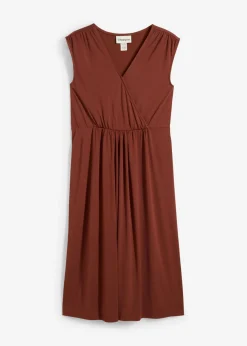 Vestido premamá/de lactancia 2 en 1 de mezcla suave de modal