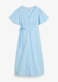 Vestido premamá/de lactancia con botones