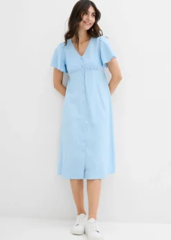 Vestido premamá/de lactancia con botones
