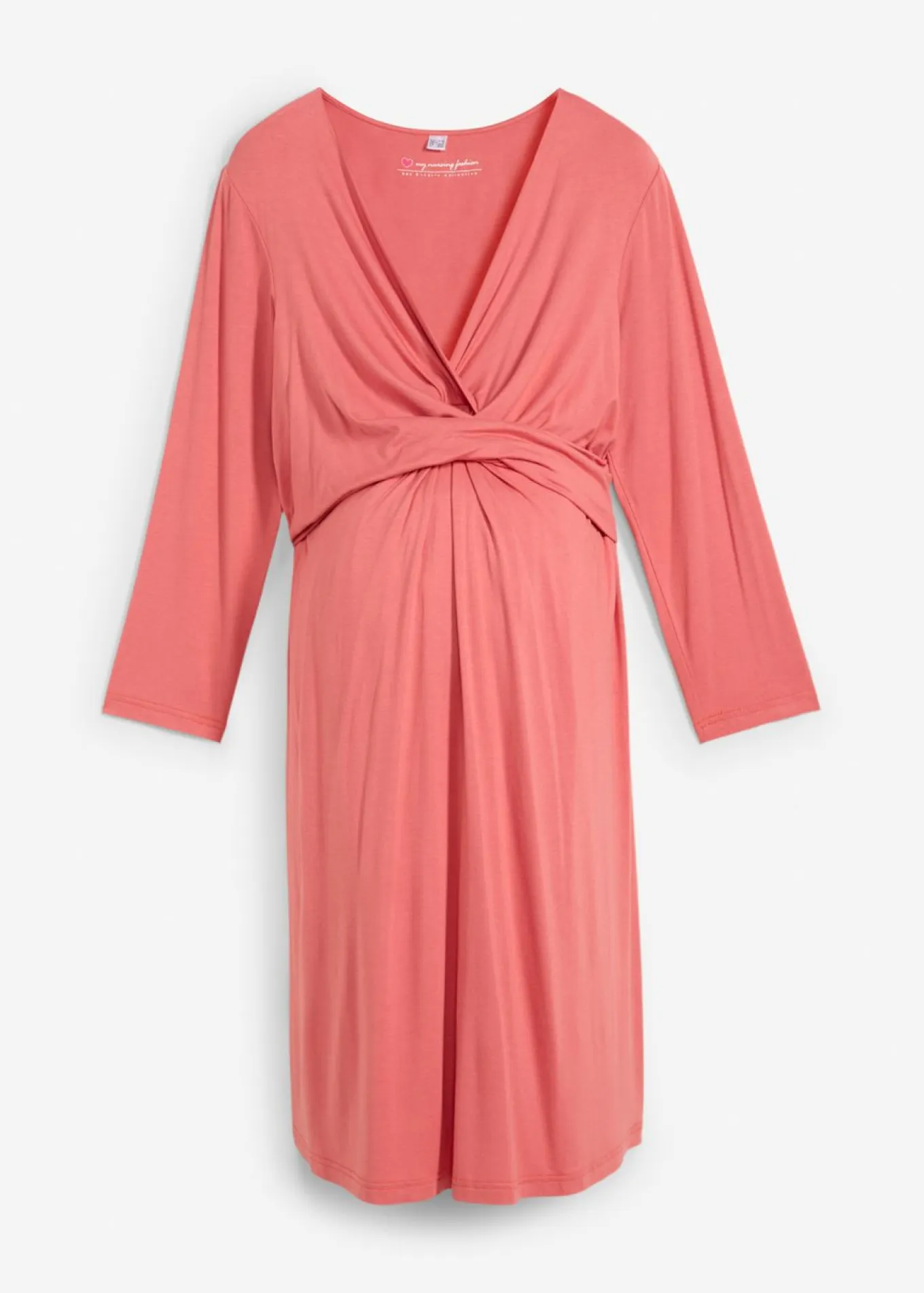 Vestido premamá/de lactancia de viscosa sostenible