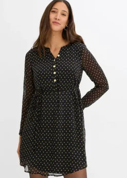 Vestido premamá/de lactancia 2 en 1 de gasa