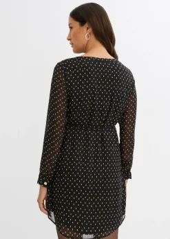 Vestido premamá/de lactancia 2 en 1 de gasa