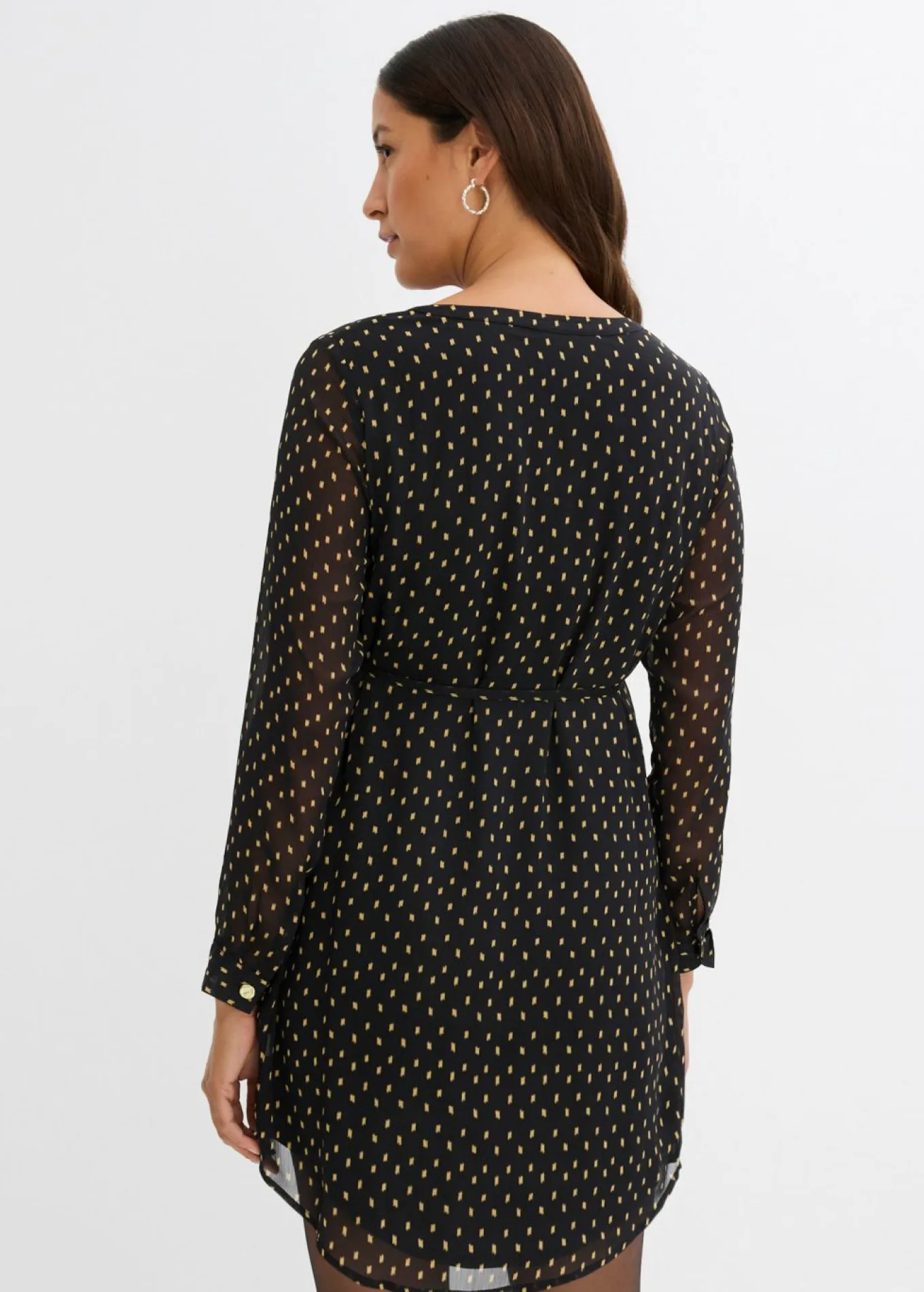 Vestido premamá/de lactancia 2 en 1 de gasa