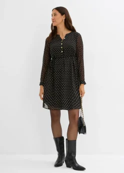Vestido premamá/de lactancia 2 en 1 de gasa