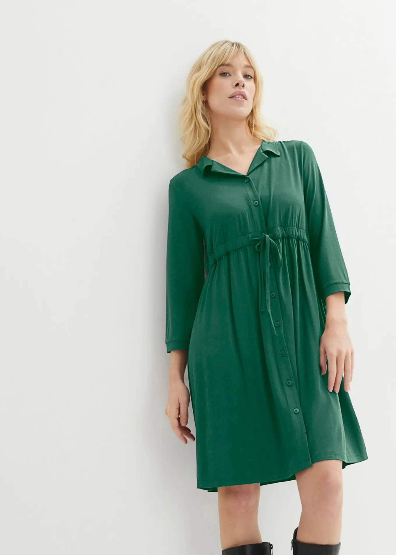 Vestido premamá/de lactancia con cuello